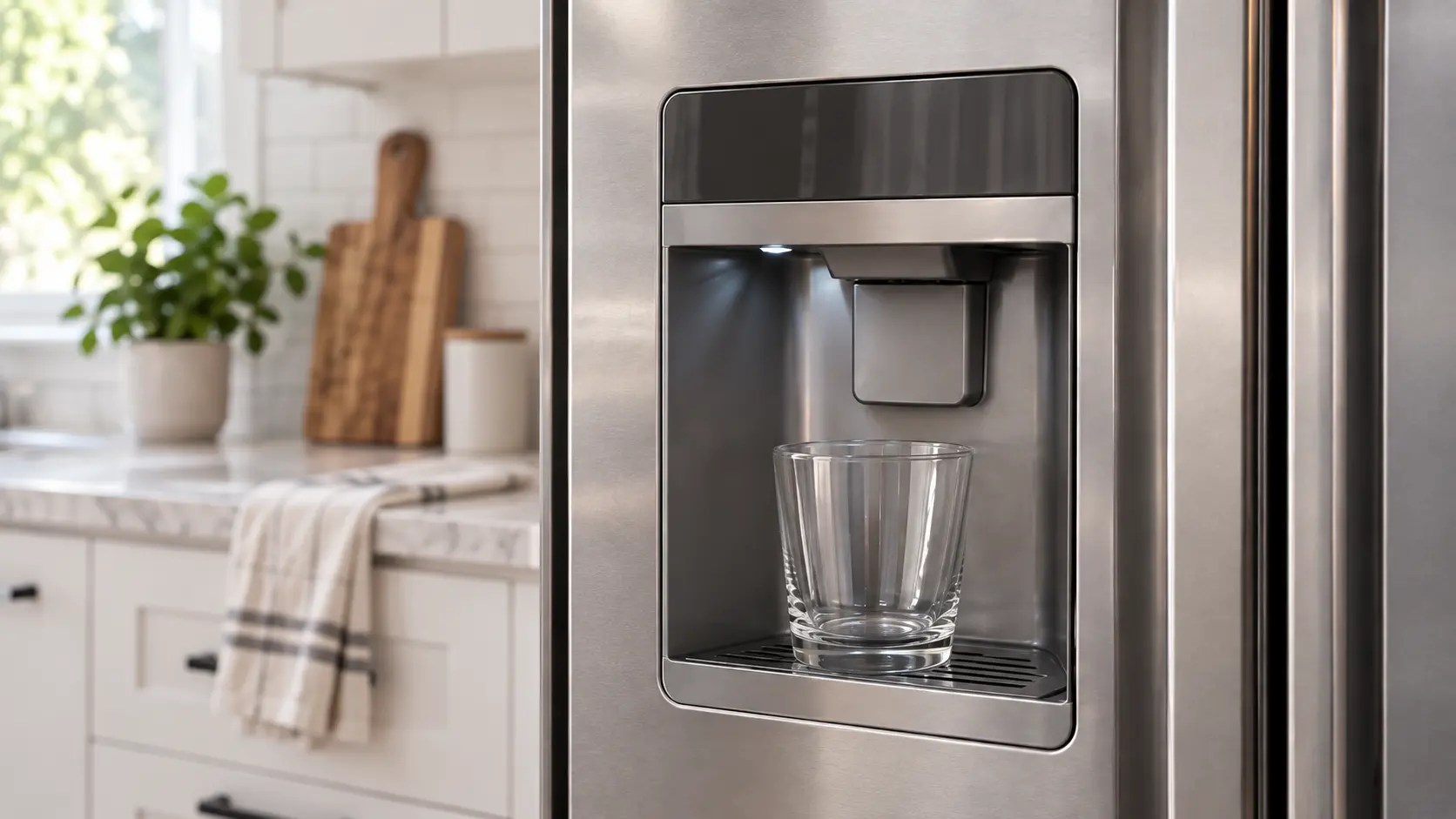 Refrigerator ice dispenser not working even though the ice maker still makes ice