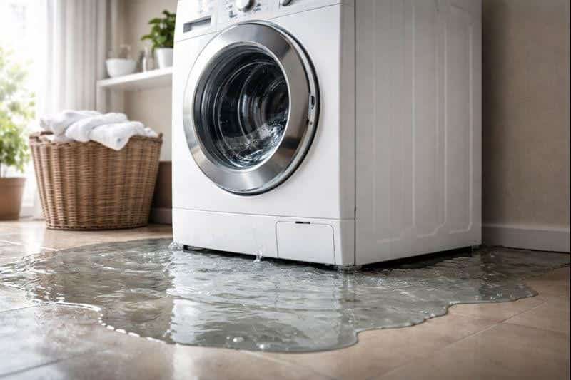 Is Your Washer Leaking Water? Common Causes and Fixes