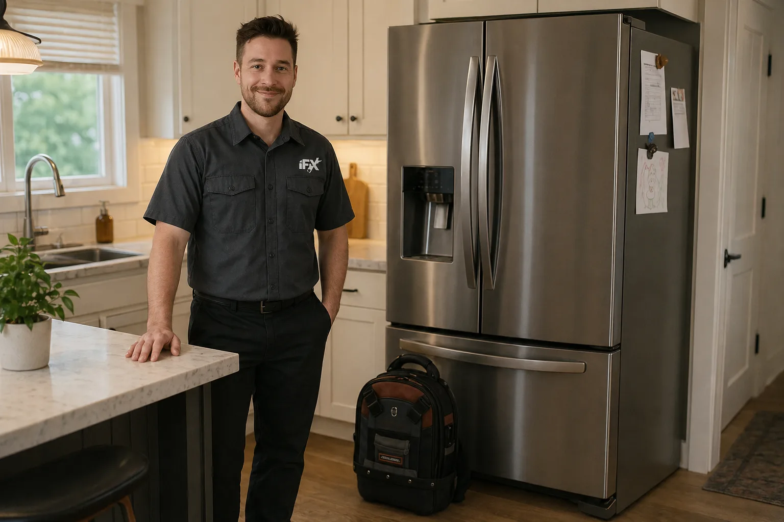 iFiX certified appliance repair technician
