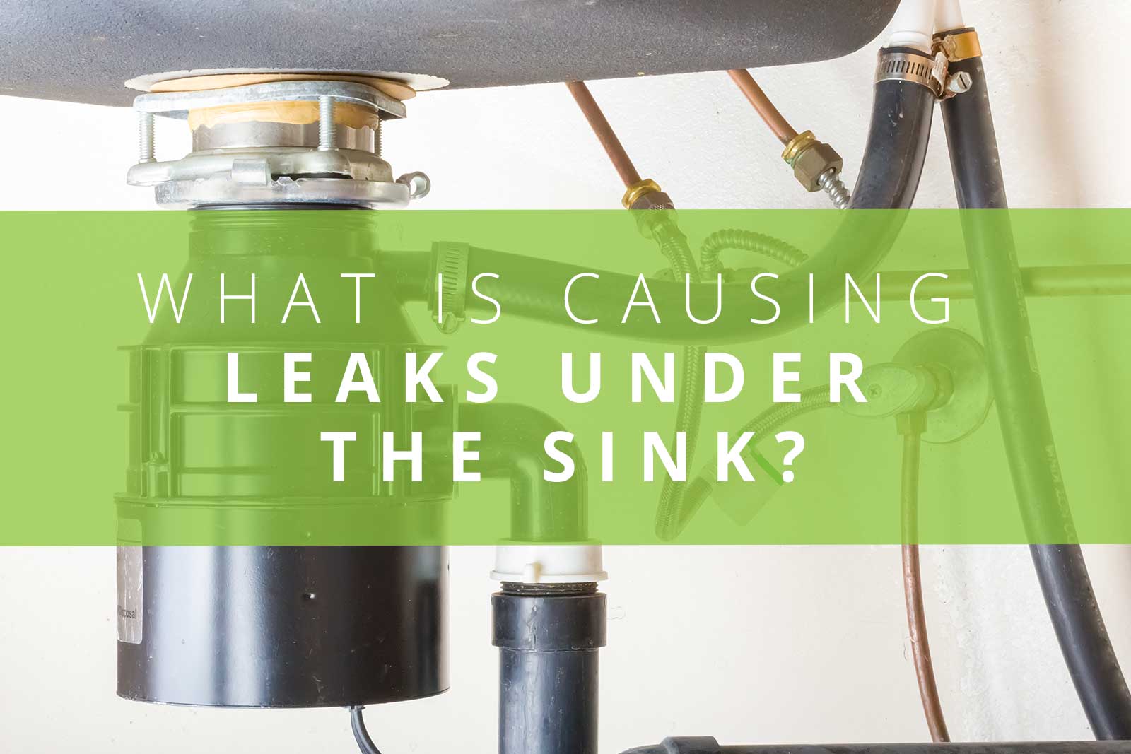 What is Causing Leaks Under the Sink?